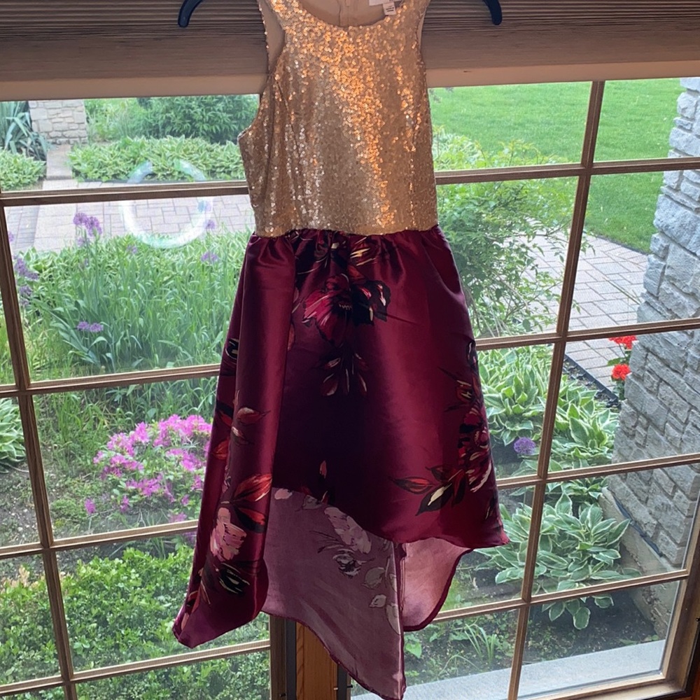 Elegant formal dress.